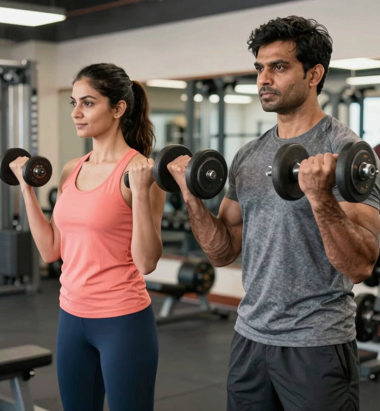 A welcoming workspace with tools and materials representing various services.