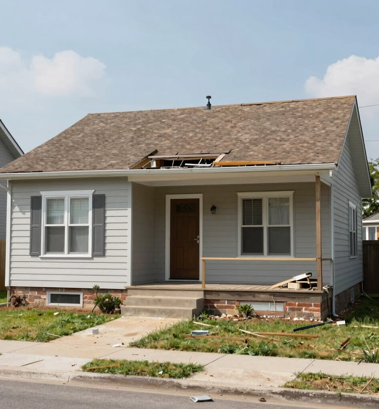 A cozy flat in need of repair, purchased swiftly by Swifthaven.