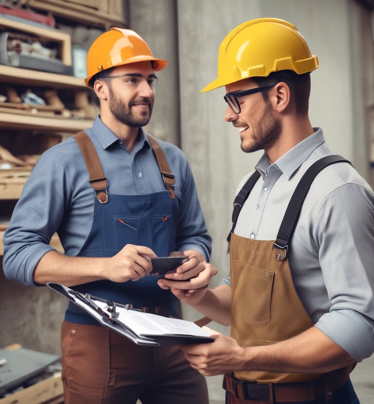 A man works in a small, cluttered repair shop filled with various tools, materials, and spare parts. Shoes and other items are scattered around, with a focus on repairs and craftsmanship. The setting is rustic and busy, indicating the shop's utility and frequent use.
