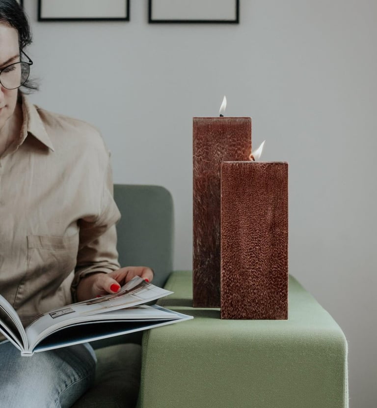 High end product photography in Eindhoven. Bauhaus candles made in Netherlands