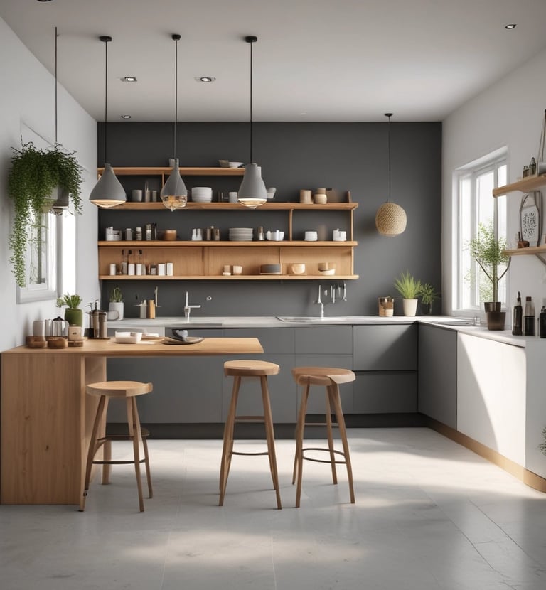 brown and white concrete house