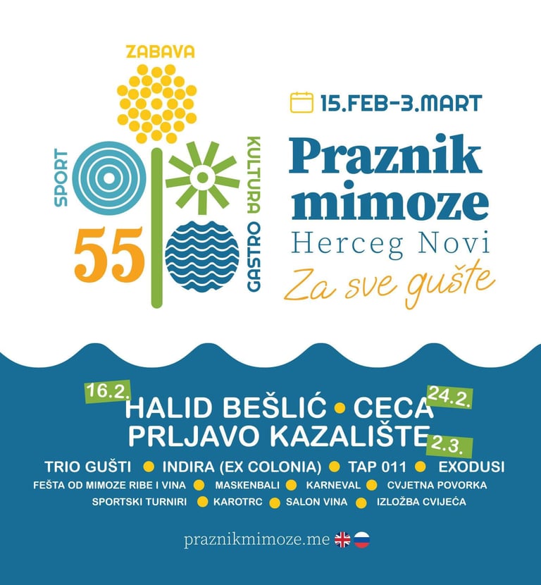 mimoze fetival herceg novi