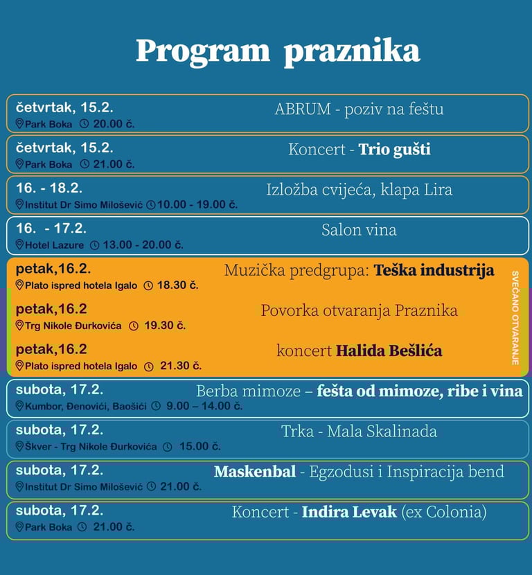 budva parti mekanları