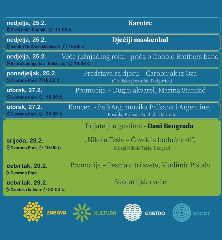 montenegro festival