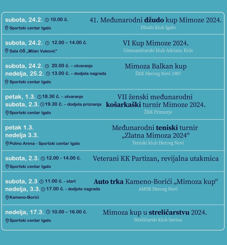 montenegro party date
