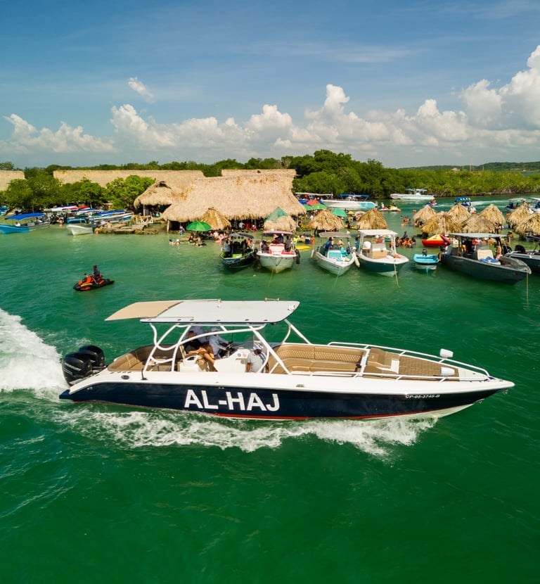Alquiler de lancha de lujo en cartagena 