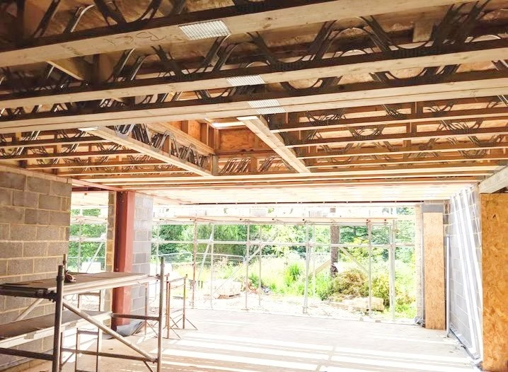 Posi joist floor