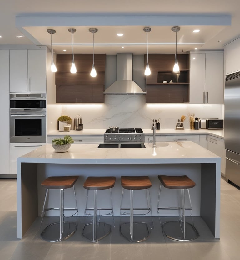 brown wooden table beside gray couch