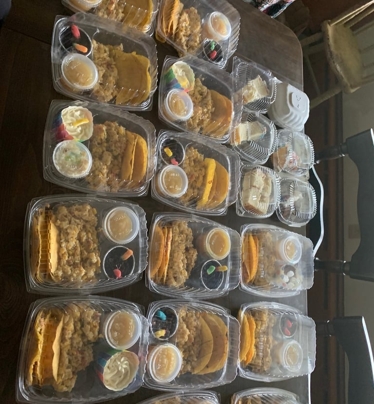 Preparing meals