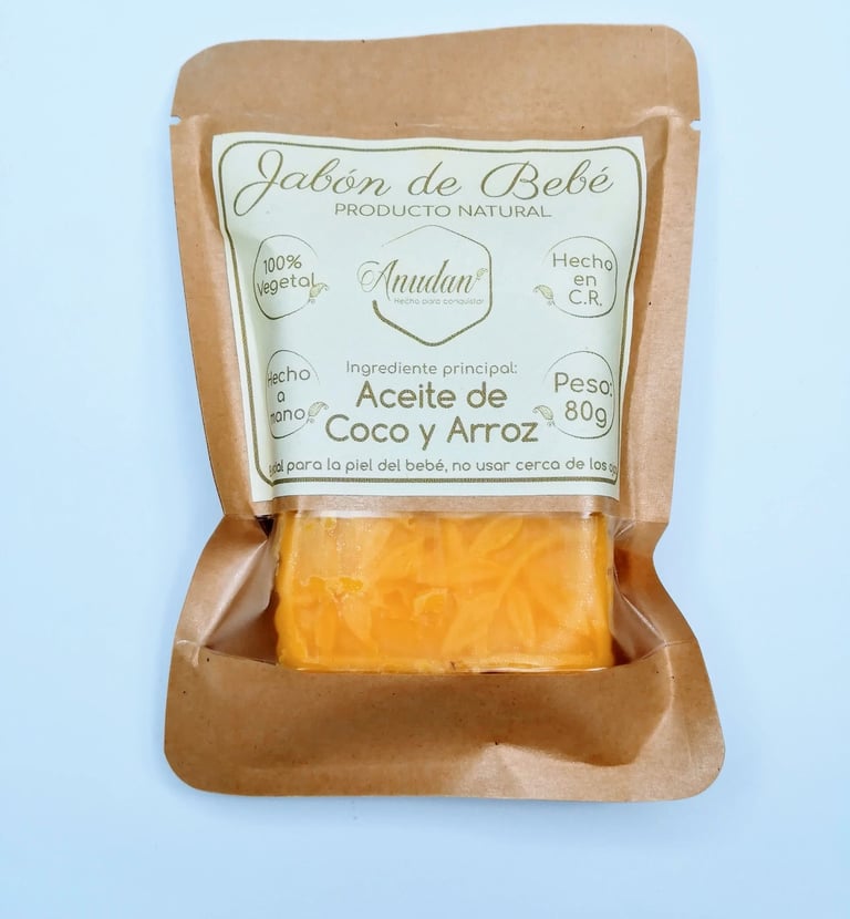Jabón de Bebé - Anudan Jabones Artesanales
