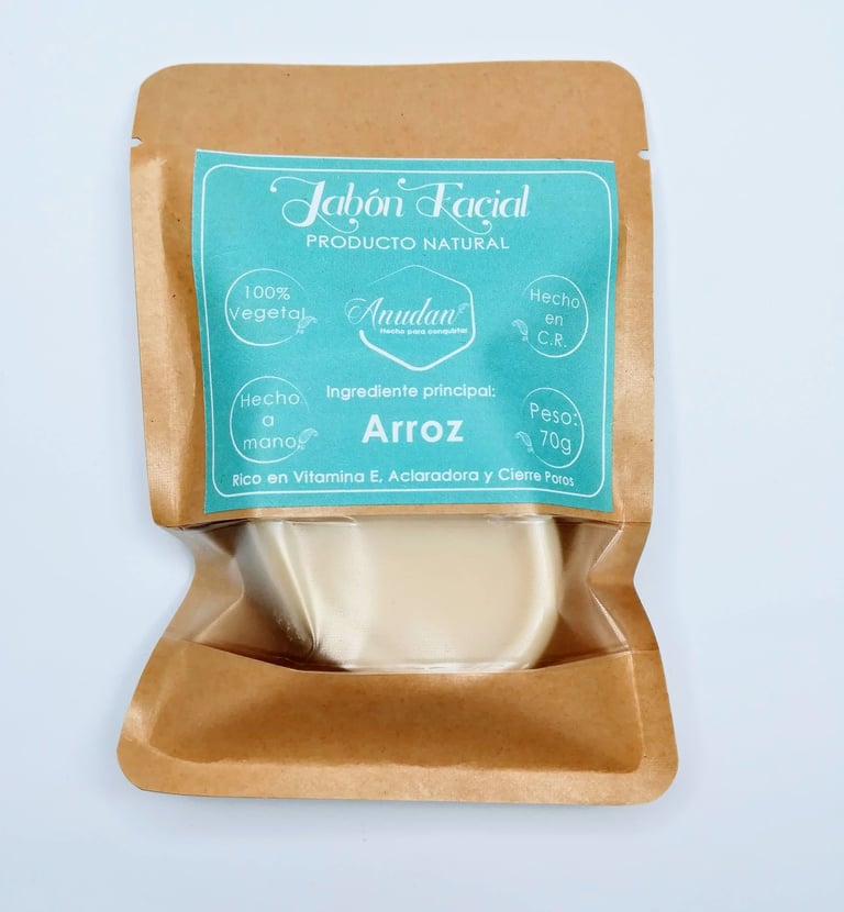 Jabón facial - Anudan Jabones Artesanales