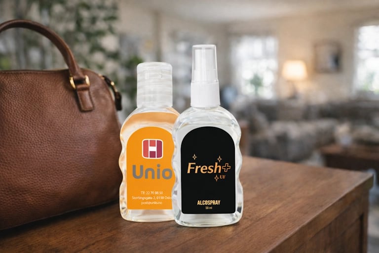 Hand Hygiene Gel and Spray – Promotional & Custom Branded Solutions