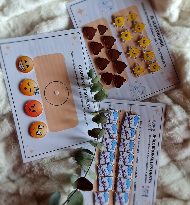 Supports pédagogiques pour enfants 