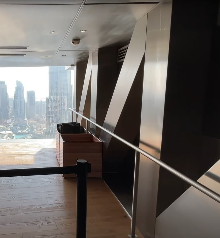 Cladding "The Sky View" Sky Slide room