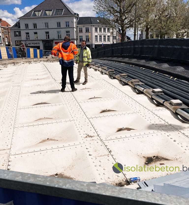 zonder schuimbeton schuimbeton sint-jorisbrug gent