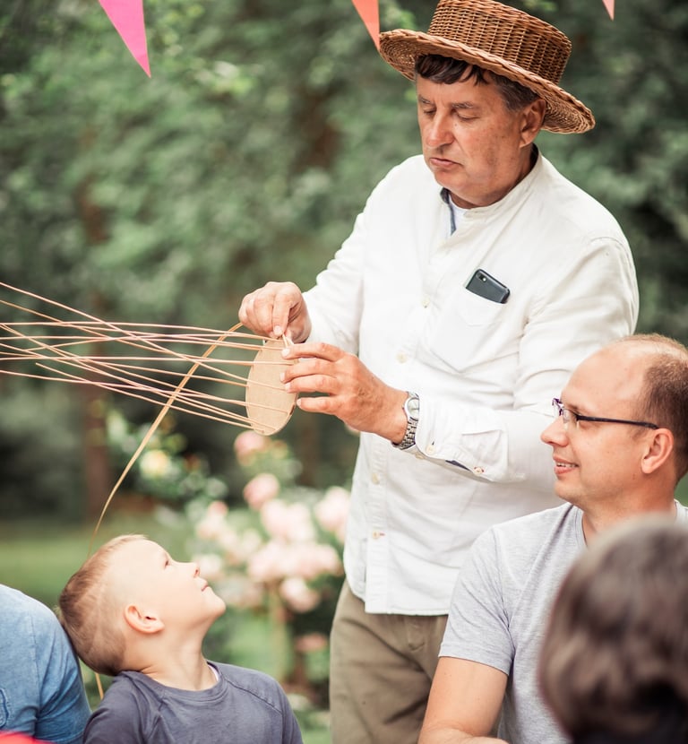 Edukacijos Anykščiuose. Nupyniau pynimą