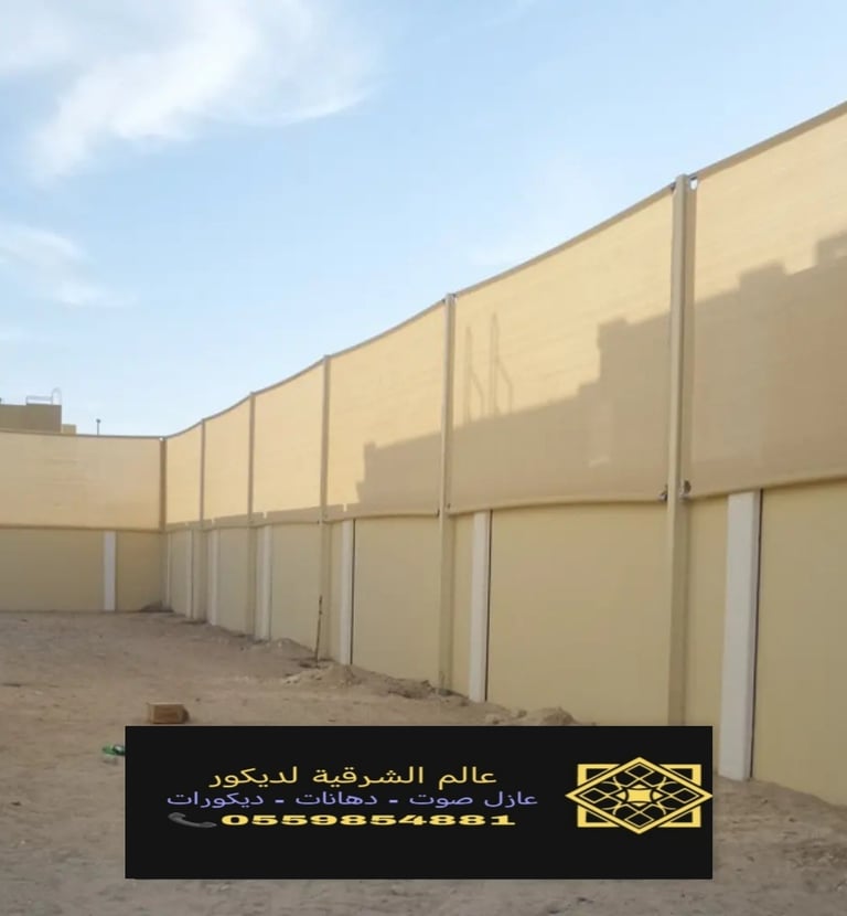 سواتر احواش في الجبيل