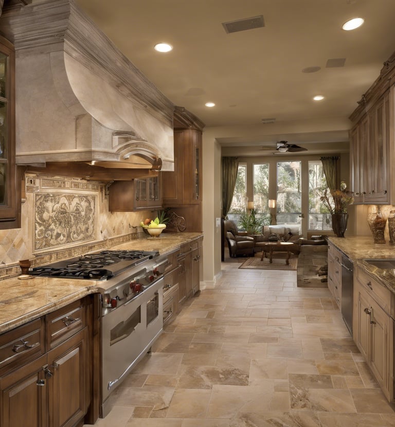 kitchen flooring tile and remodeling