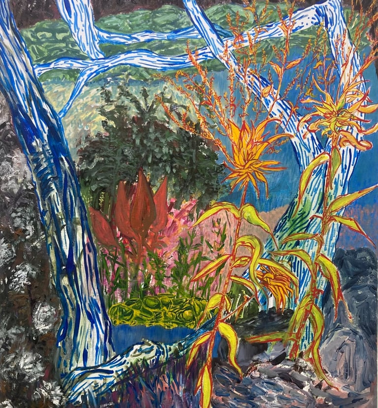 contemporary landscape painting