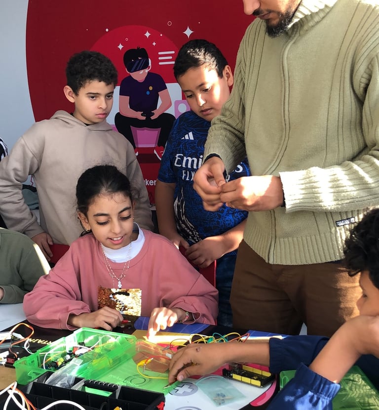 stages vacances de robotiques à casablanca 2024