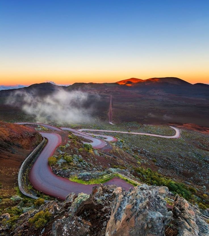 route du volcan piton de la fournaise