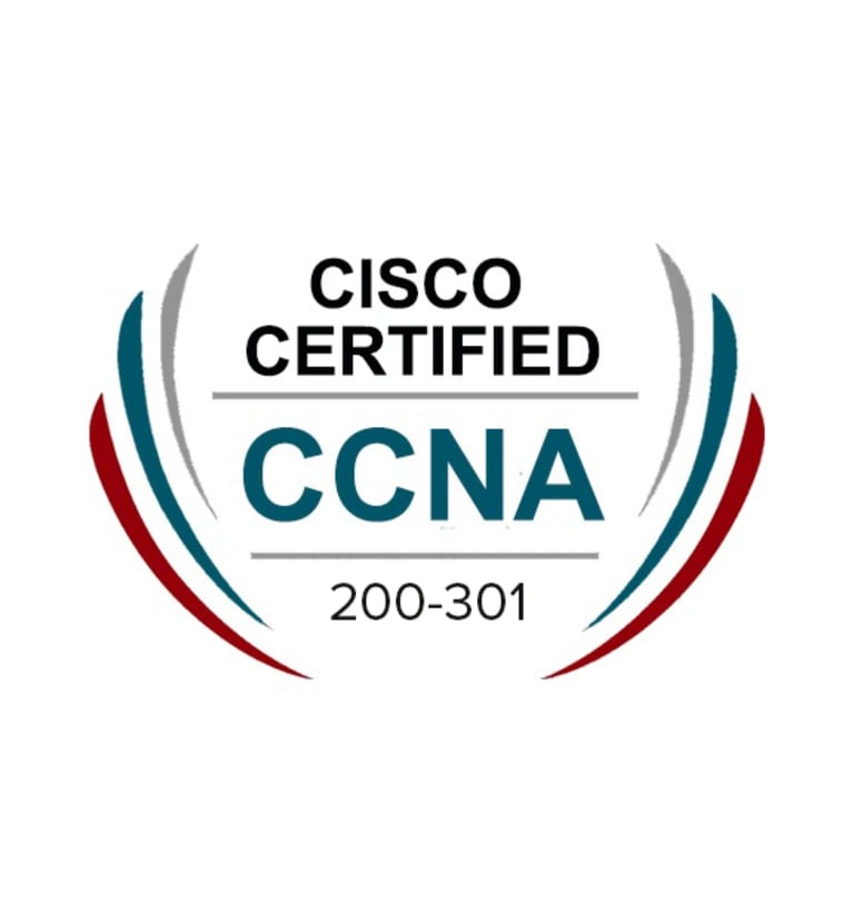 CCNA Certification - Expertise in Cisco networking and routing.