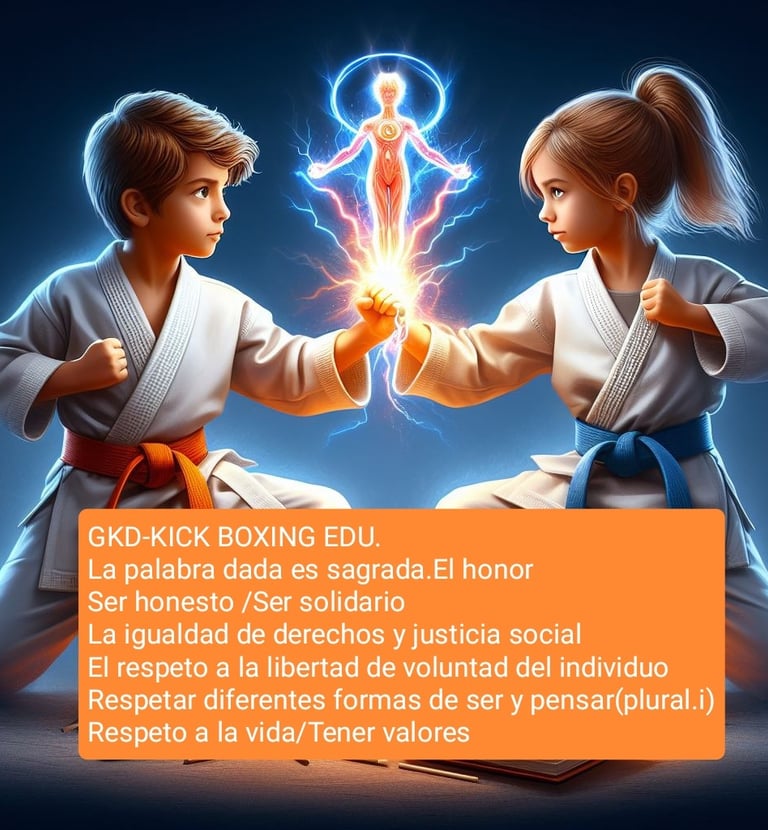 Defensa personal y karate infantil