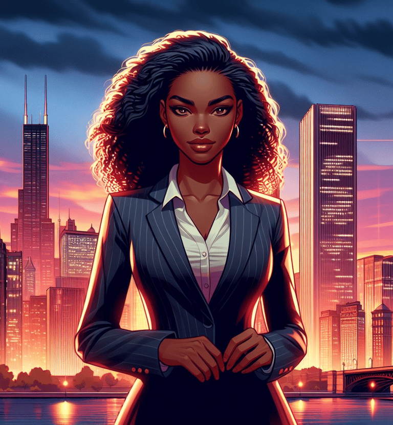 Michelle Parker, a Black woman from South Chicago burbs, is out to conquer Corporate America.