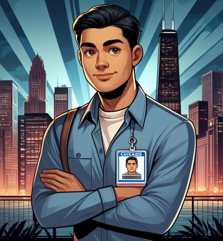 Roberto Rodriguez, humorous Latino tech whiz seeking to be taken seriously.