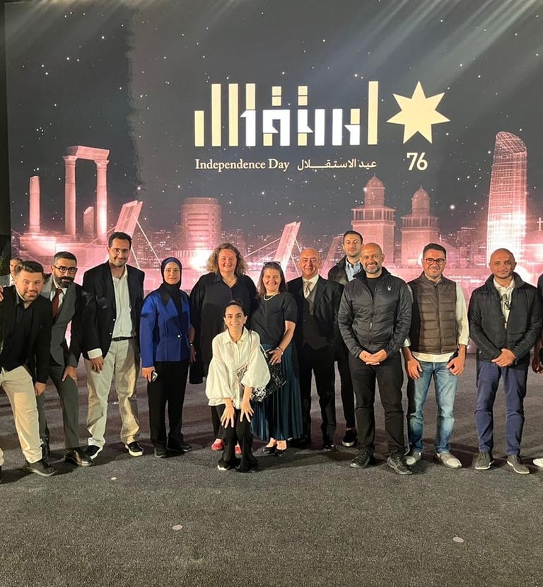 Jordan 76th Independence day 