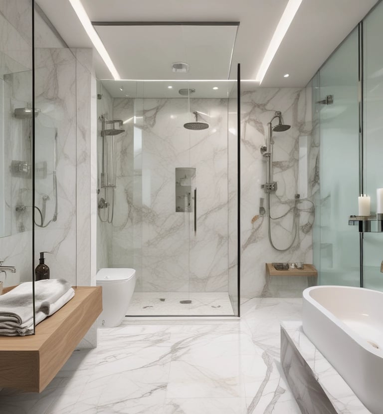 Children playing happily in the colorful outdoor play area surrounded by greenery.