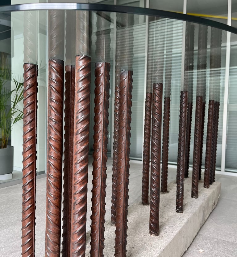 stiklinis stalvirsis