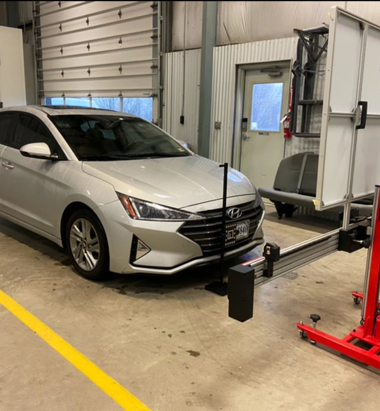 auto glass calibration