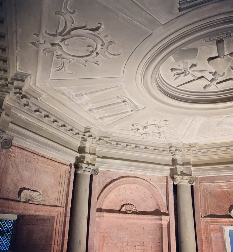 Stucwerk Restauratie in de waag Amsterdam