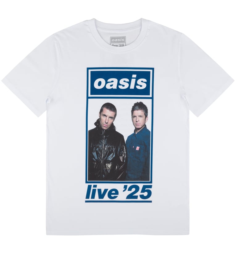 Oasis World Tour T-Shirt White