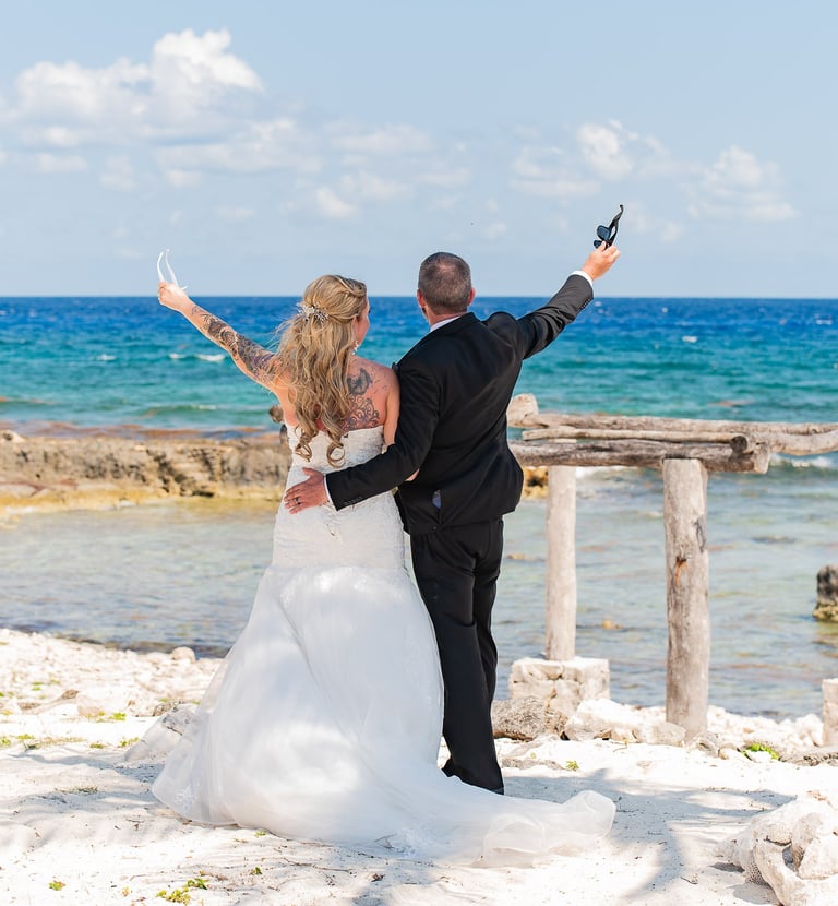 Playa del carmen Beach Elopement