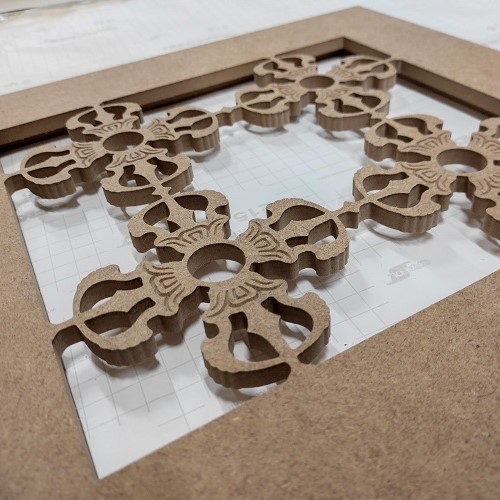 MDF frames machining