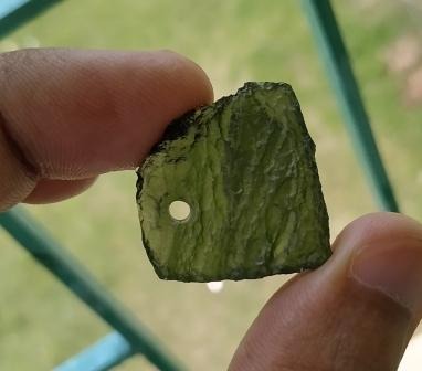 moldavite crystal
