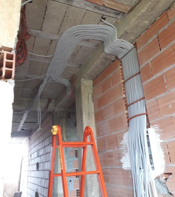 Instalatie electrica complexa la o vila particulara.