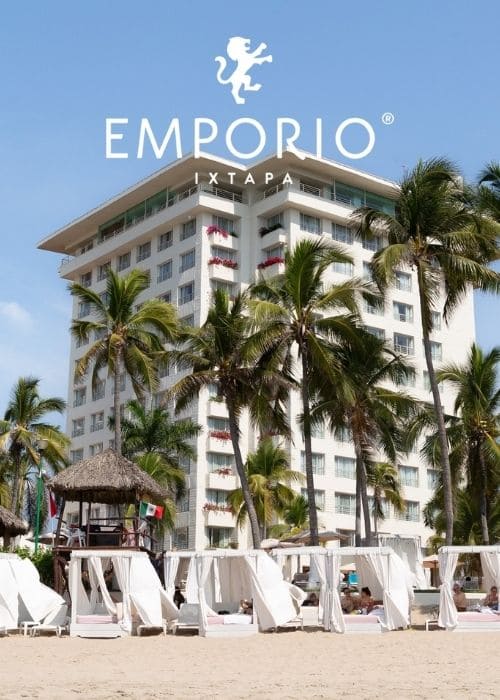fachada hotel emporio ixtapa - ofertas en ixtapa todo incluido