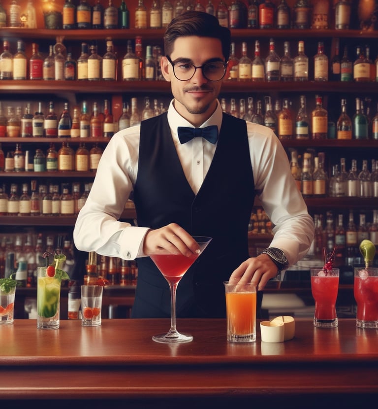 A luxurious hotel lobby with elegant decor, featuring comfortable seating arrangements adorned with colorful pillows. There is a large indoor tree, and vibrant floral arrangements add a touch of color. The space is well-lit, with high ceilings and sophisticated lighting fixtures. Columns and a reception area can be seen in the background.