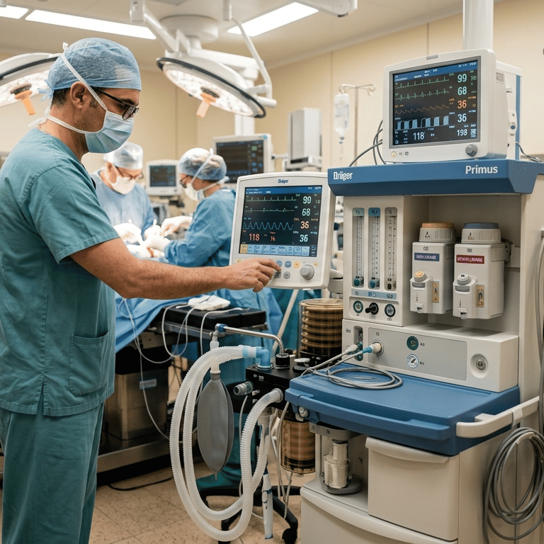 mantenimiento de equipos médicos de quirófano