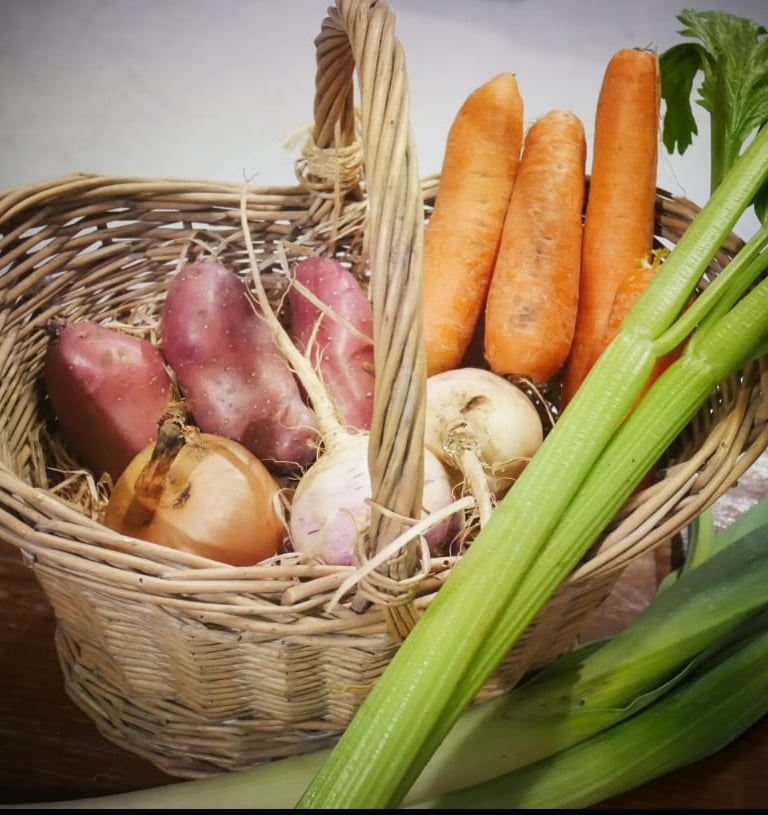 panier légumes pot au feu