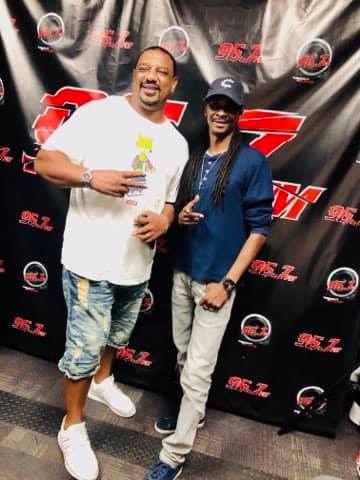 Aaron Winston at 96.7FM radio interview