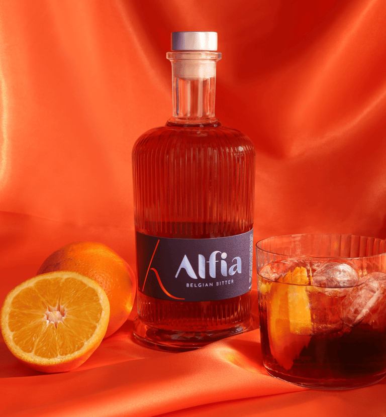 Alfia Belgian Bitter Negroni Cocktail