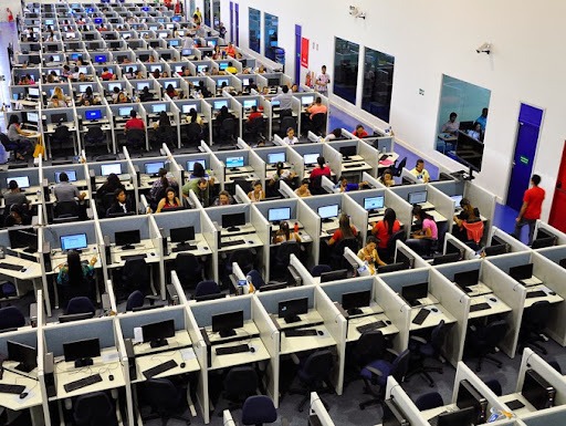 um callcenter por dentro