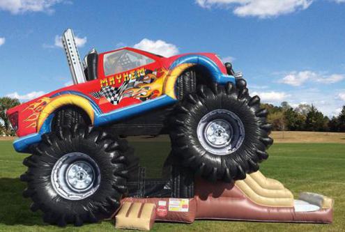 Monster Truck Moonwalks Rentals