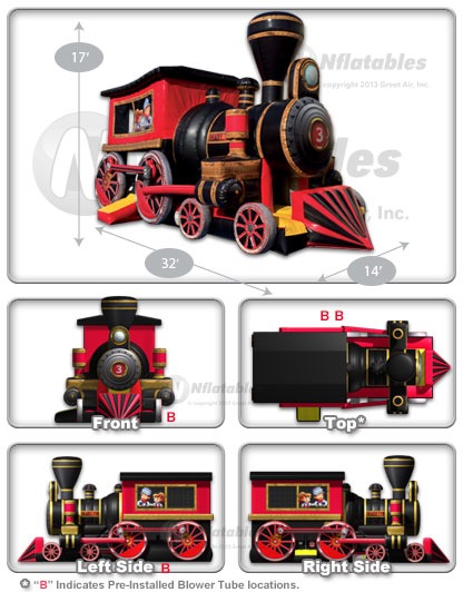 Trackless Train  Panel