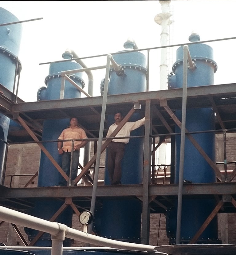 ACIDIC FUMES SCRUBBING SYSTEMS
