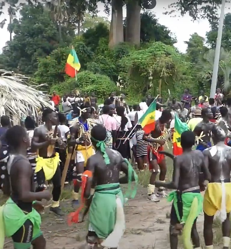 Danse traditionnelle Diola - Akut Diaspora